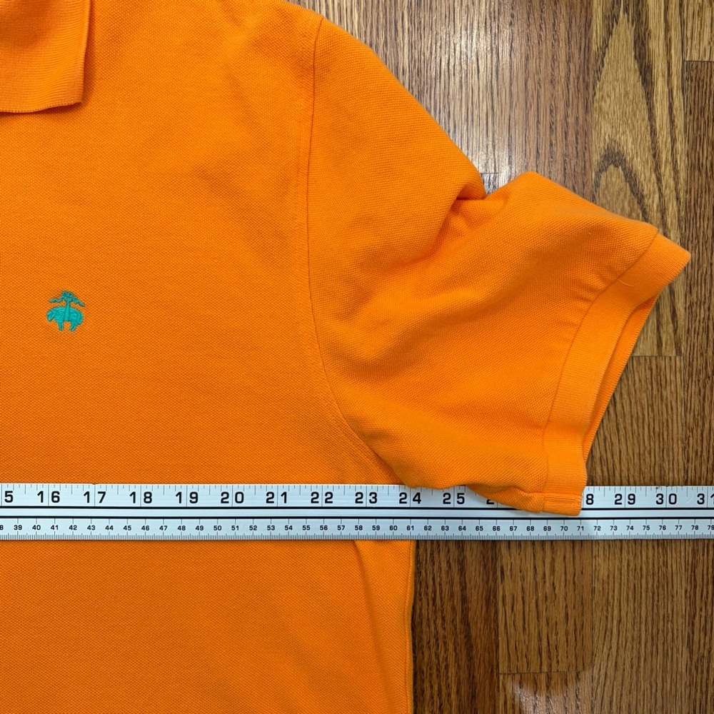 Brooks Brothers Vibrant Orange Polo Shirt - Picture 5 of 6